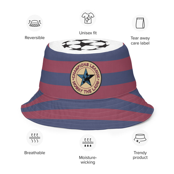 NUFC Away Shirt 95-96 Champions League Geordie Bucket Hat