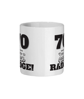 70 Time To gan radge Geordie Mug