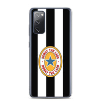 NUFC 95-97 Home Shirt Geordie Clear Case for Samsung® Phones