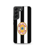 NUFC 95-97 Home Shirt Geordie Clear Case for Samsung® Phones