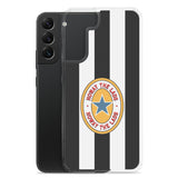 NUFC 95-97 Home Shirt Geordie Clear Case for Samsung® Phones