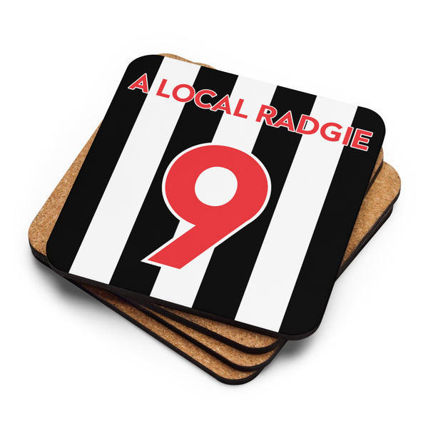 NUFC Any Name and Number Geordie Coaster