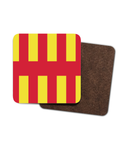 Northumberland Flag Geordie Coaster