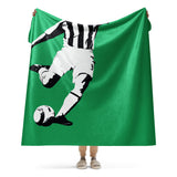 Alan Shearer NUFC Geordie Sherpa Fabric blanket