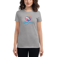 Baja Beach Club Distressed Effect Women's Geordie T-Shirt