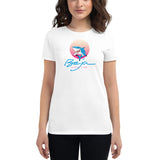 Baja Beach Club Distressed Effect Women's Geordie T-Shirt