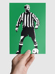 David Batty NUFC Geordie Print A5, A4, A3 A2 or A1 Sizes