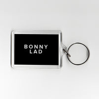 Bonny Lad Geordie Plastic Keyring