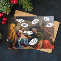 Nativity Christmas Card Blunt Cards