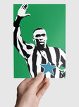Andy Cole NUFC Geordie Print A5, A4, A3 A2 or A1 Sizes