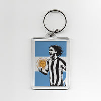 Fabricio Coloccini NUFC Geordie Plastic Keyring