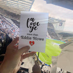 A Love Ye Mare Than Eddie Howe Greetings Card