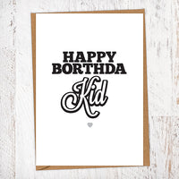 Happy Borthda Kid Birthday Card