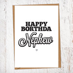 Happy Borthda Nephew Birthday Card