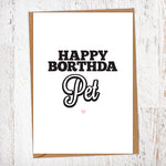 Happy Borthda Pet Birthday Card
