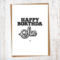 Happy Borthda Son Birthday Card