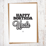 Happy Borthda Uncle Birthday Card