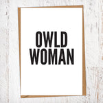 Owld Woman Geordie Card Birthday Card