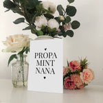 Propa Mint Nana Geordie Card