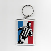 Laurent Robert NUFC Geordie Plastic Keyring