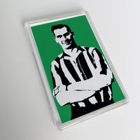 Jackie Milburn NUFC Geordie Fridge Magnet