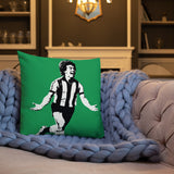 Kevin Keegan NUFC Geordie Cushion 18x18 Inches