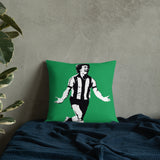 Kevin Keegan NUFC Geordie Cushion 18x18 Inches