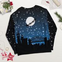 NUFC Tyne Bridge Christmas Geordie Jumper