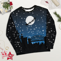 NUFC Tyne Bridge Christmas Geordie Jumper