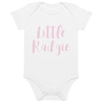 Little radgie Pink Geordie Organic Cotton Baby Grow