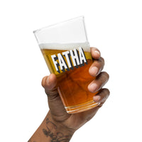 Fatha Geordie Pint Glass