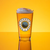 Geordie Born & Bred Geordie Pint Glass