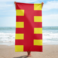 Northumberland Flag Geordie Towel